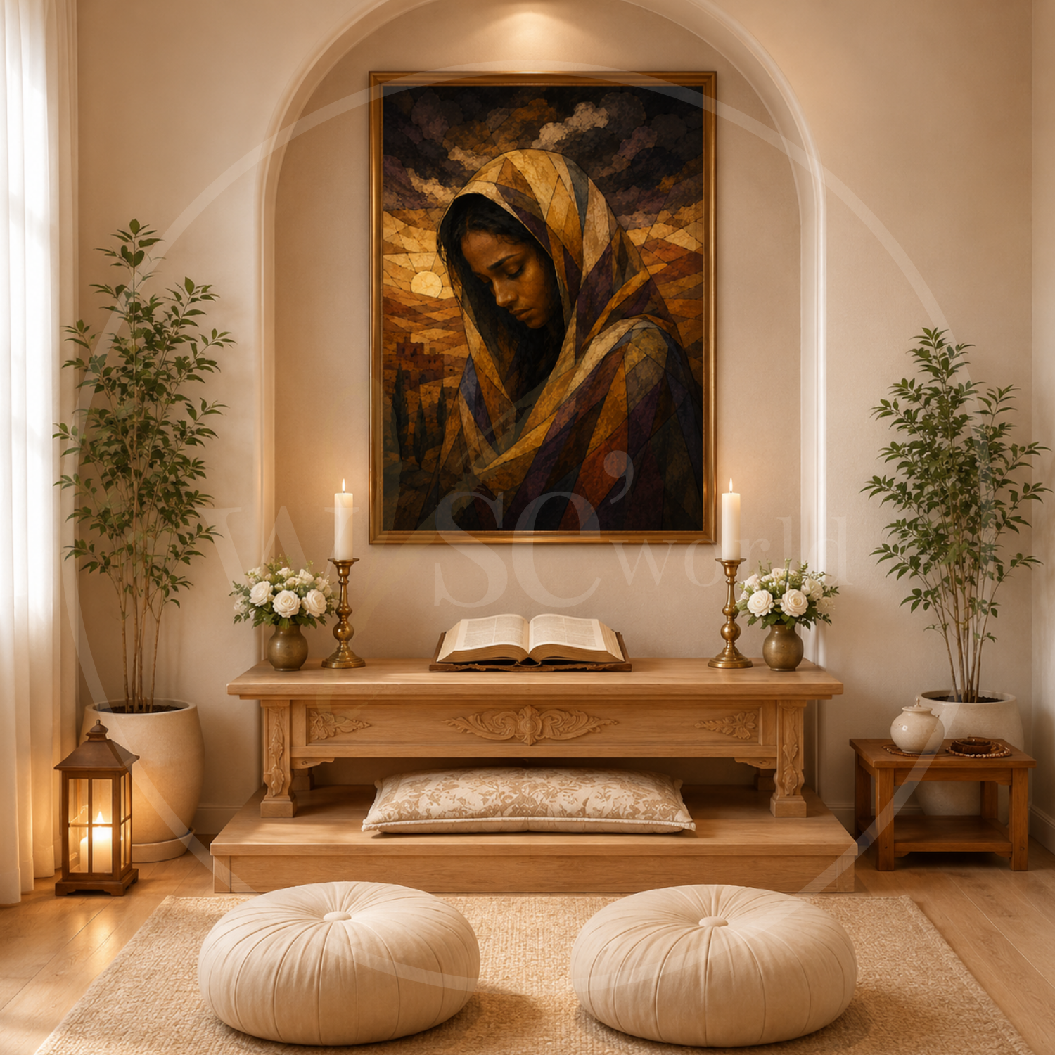 "Tears of Redemption" | Mary Magdalene Digital Art 