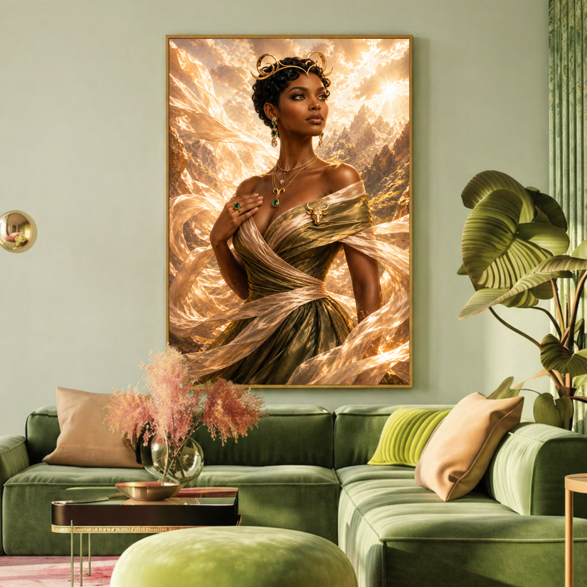 "Unmoved by the Storm" | Taurus Digital Art