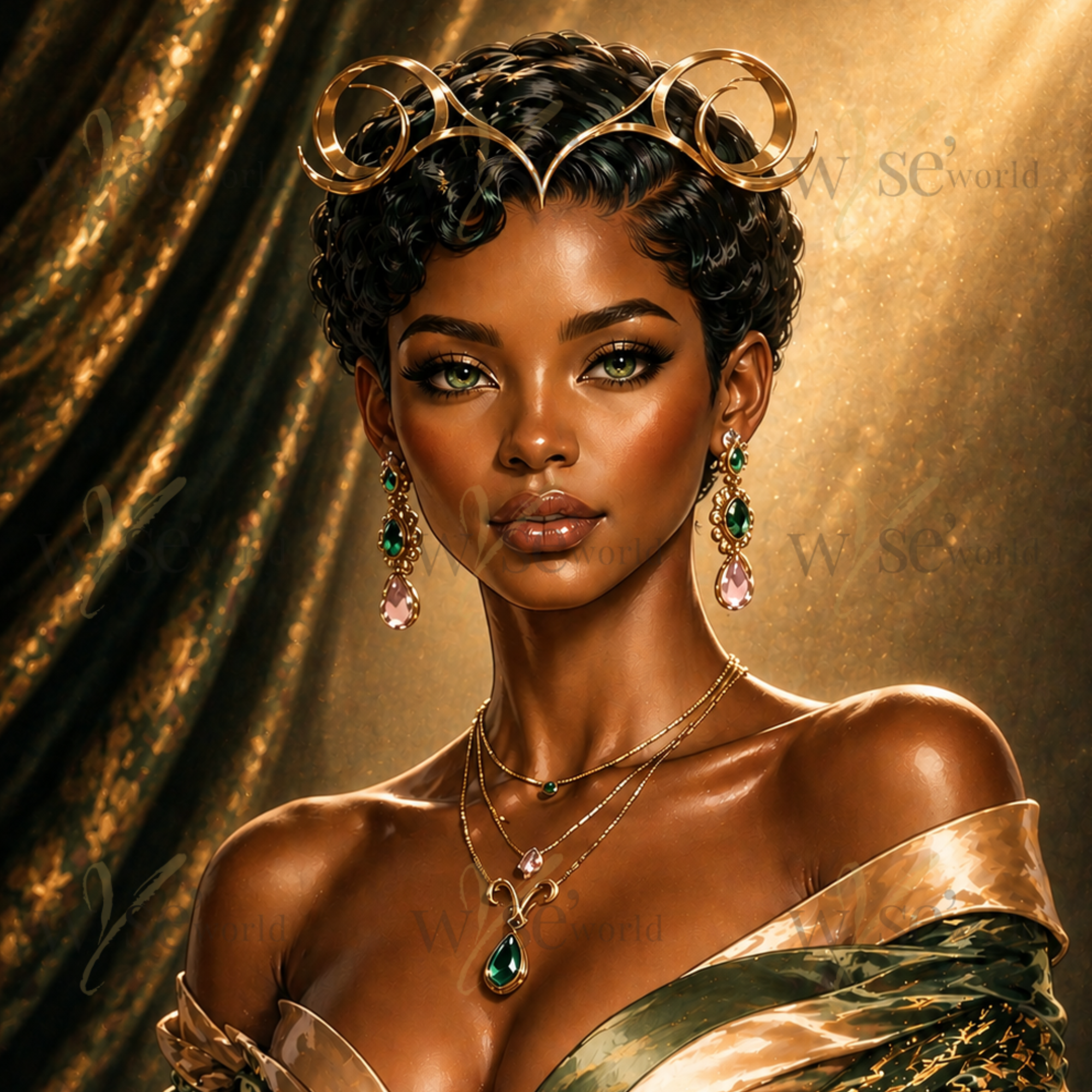 "Velvet Queen" | Taurus Digital Art