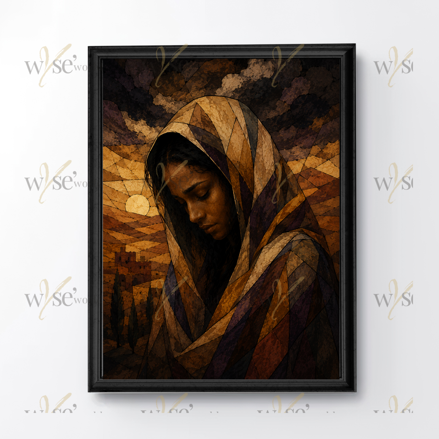 "Tears of Redemption" | Mary Magdalene Digital Art 