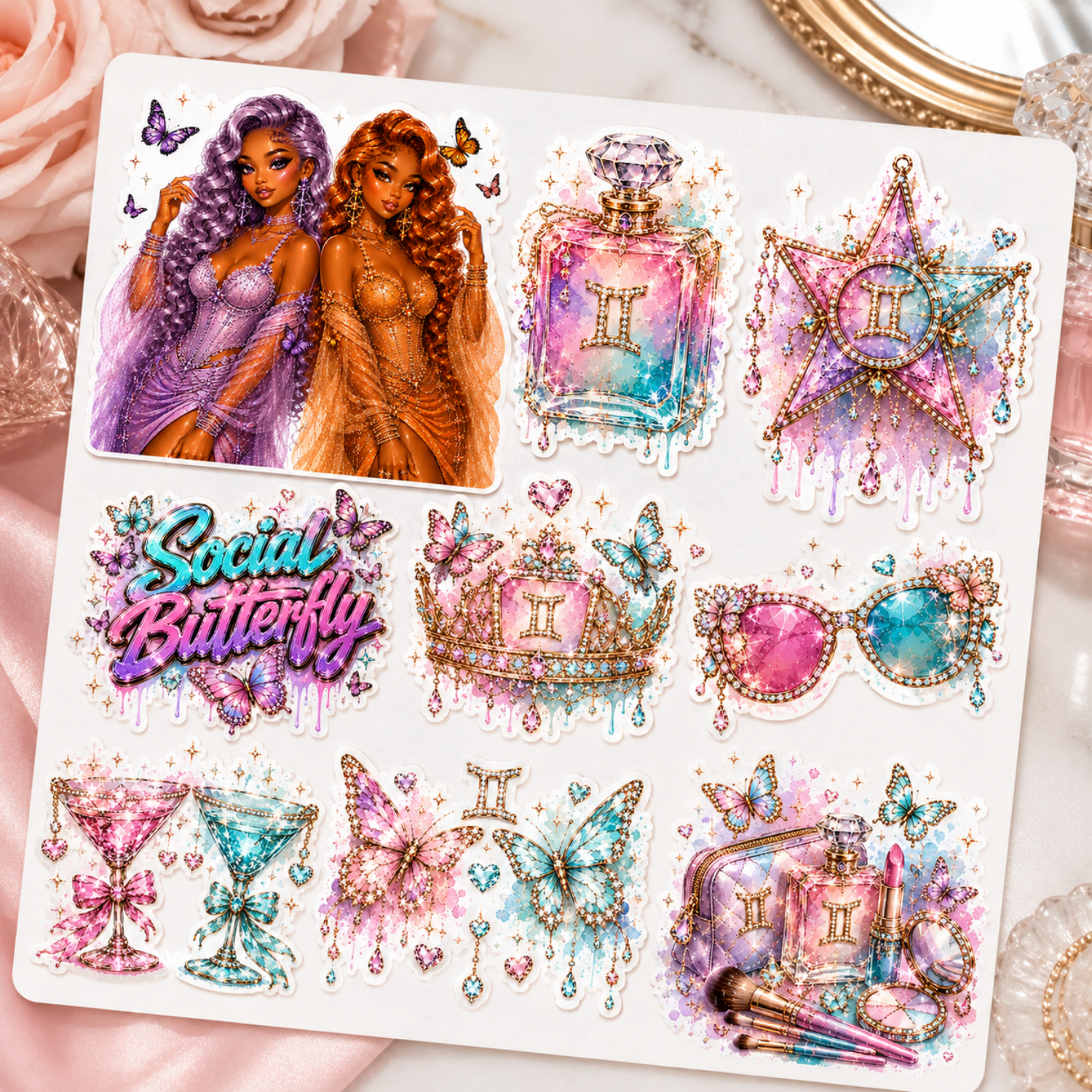 "Gemini Mindset" | Clip Art Bundle