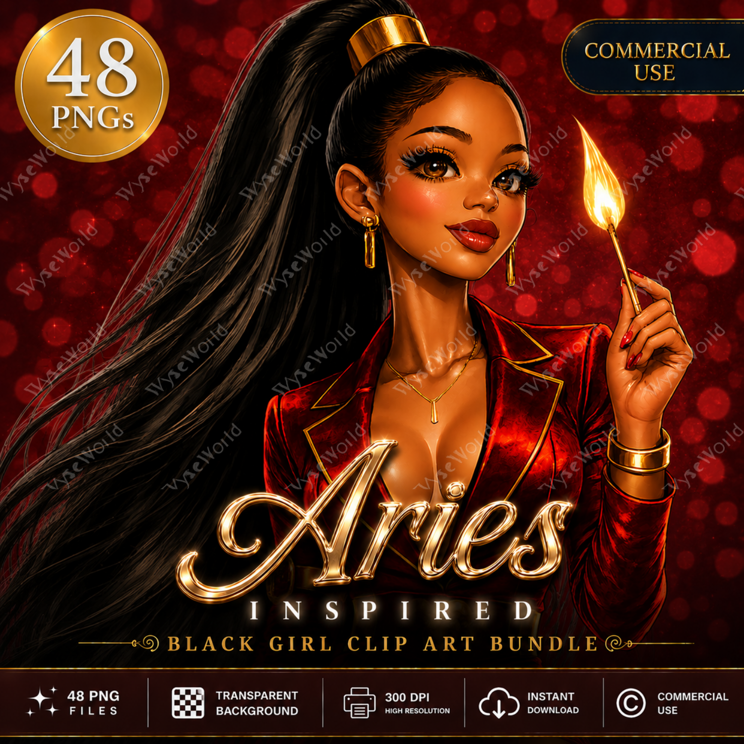 "Aries Mindset" | Clip Art Bundle