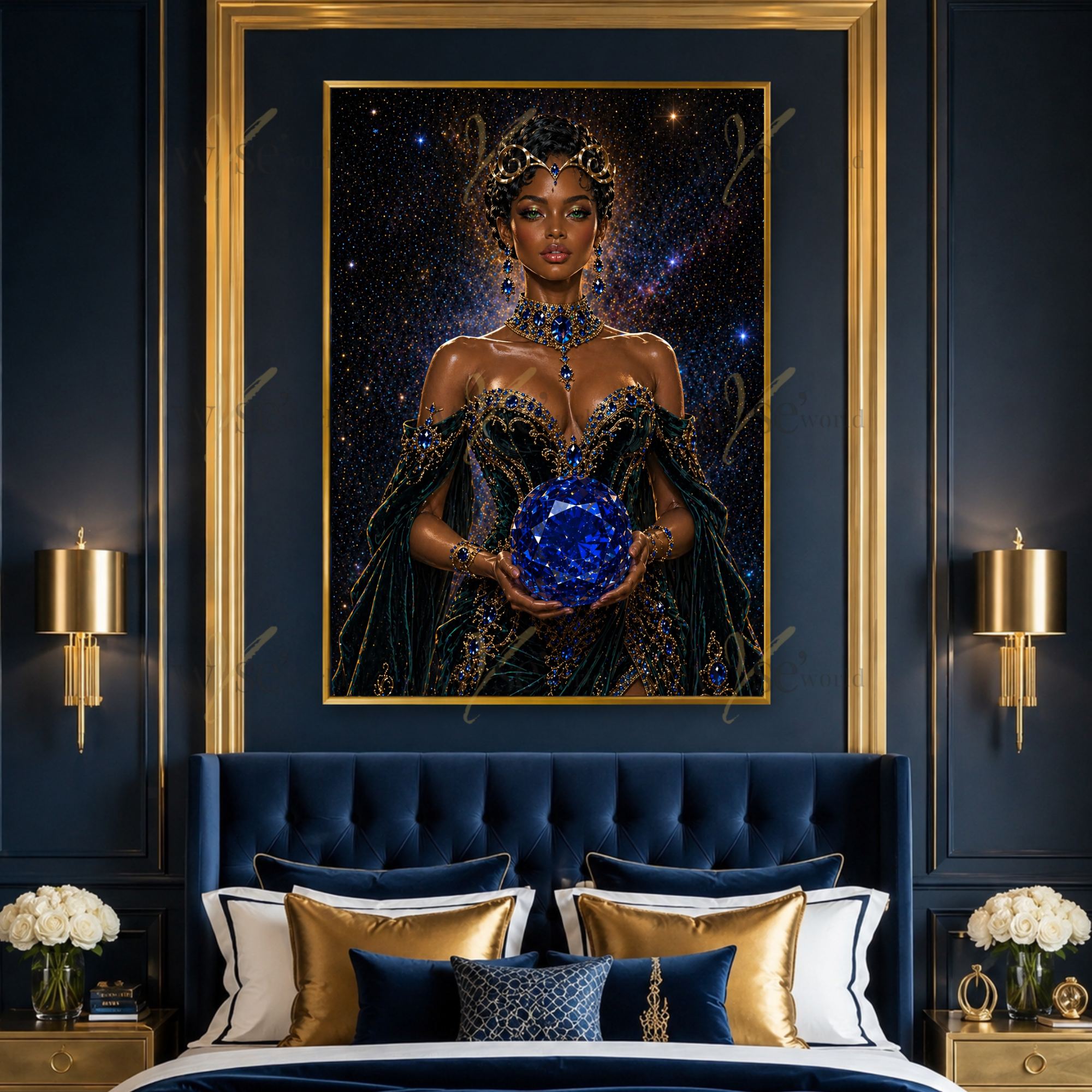 "Blue Oracle" | Taurus Digital Art 
