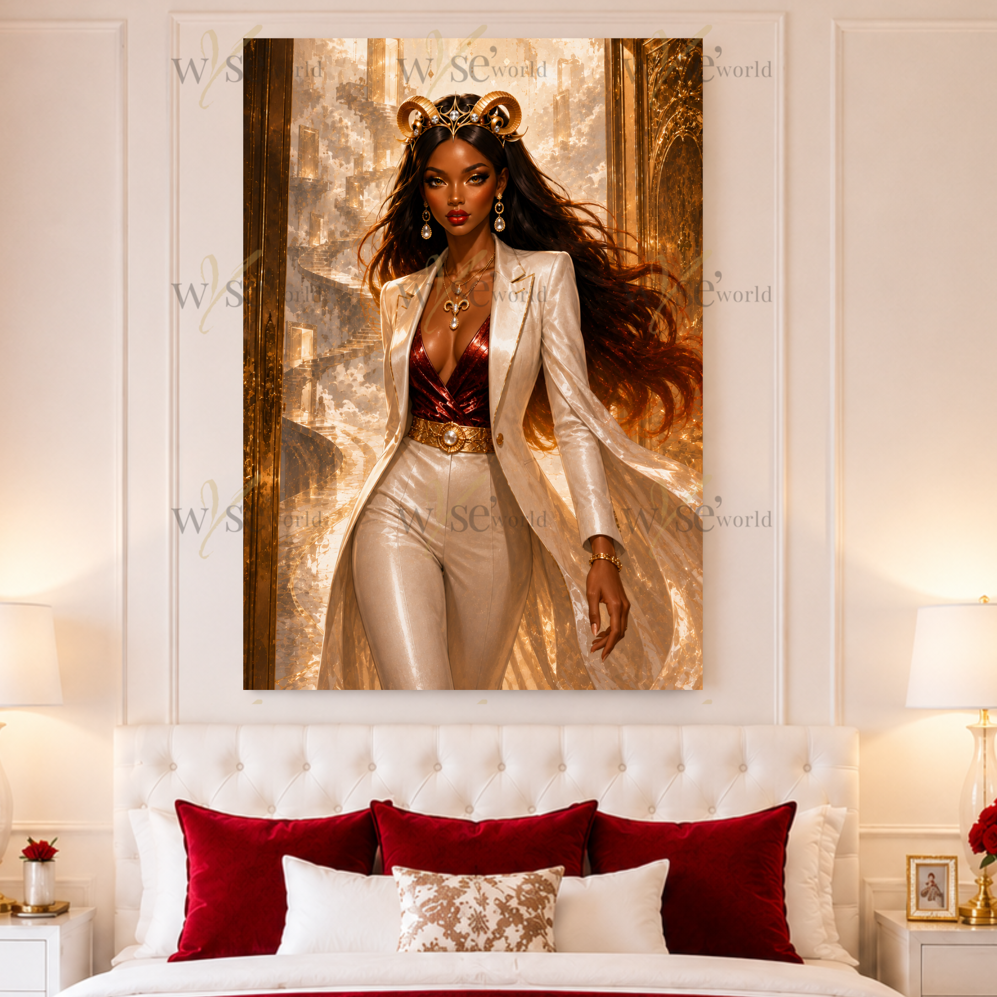 "The Arrival" | Aries Inspired Canvas Print