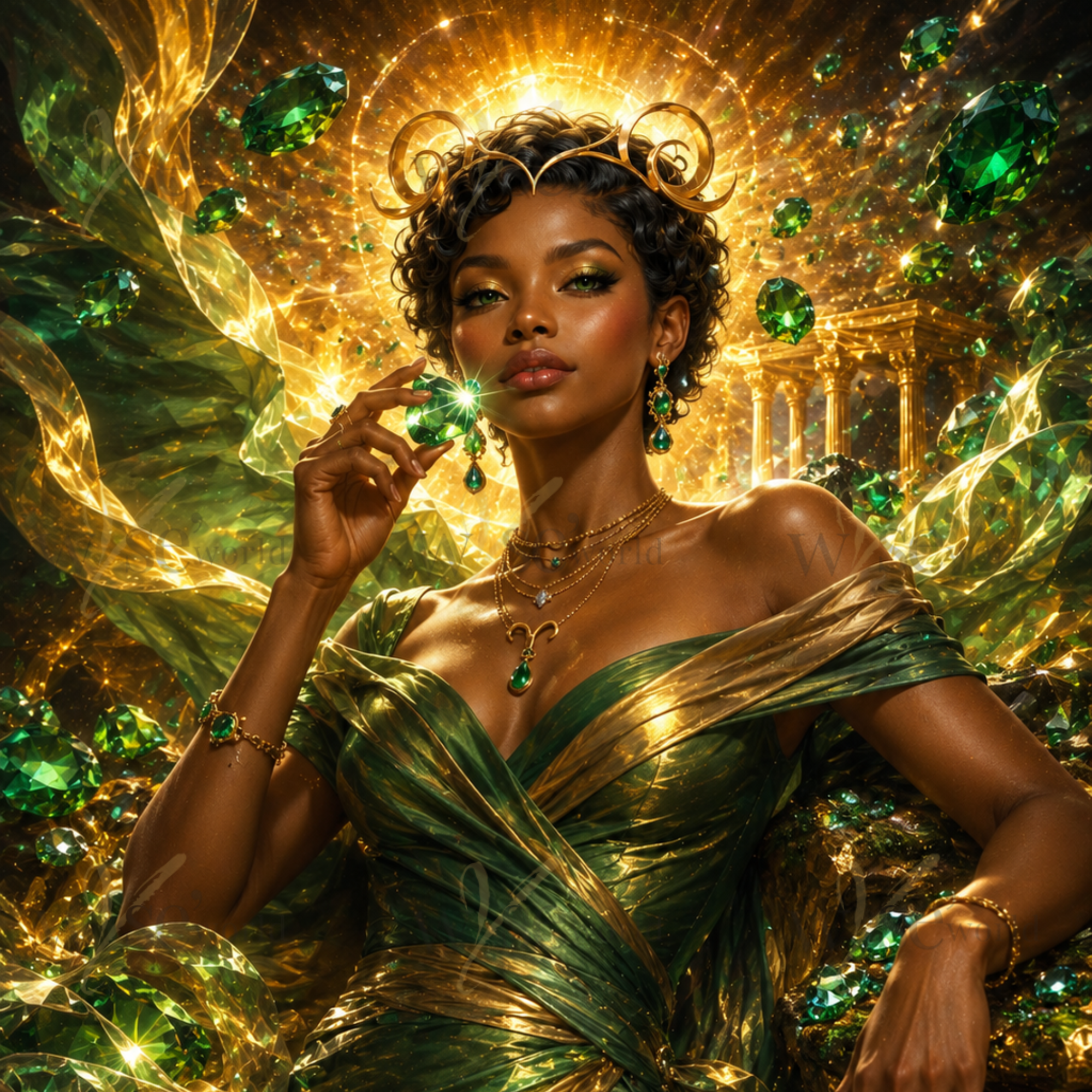 "Emerald Grace" | Taurus Digital Art