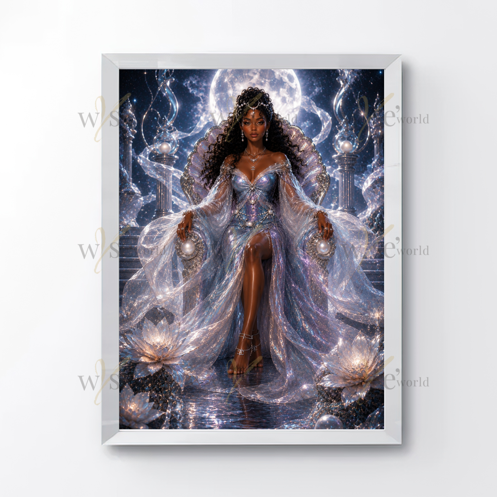"Divine Protector" | Cancer Digital Art