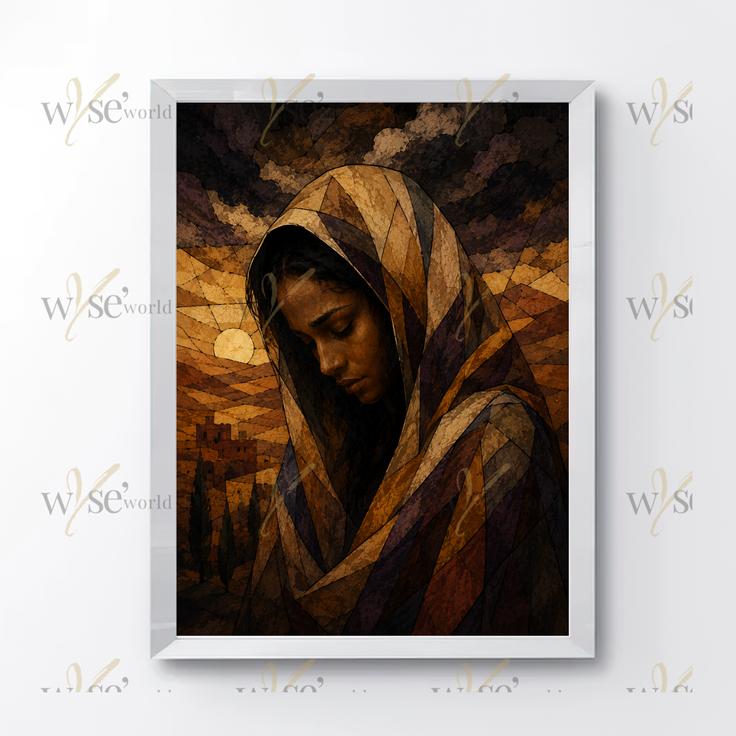 "Tears of Redemption" | Mary Magdalene Digital Art 