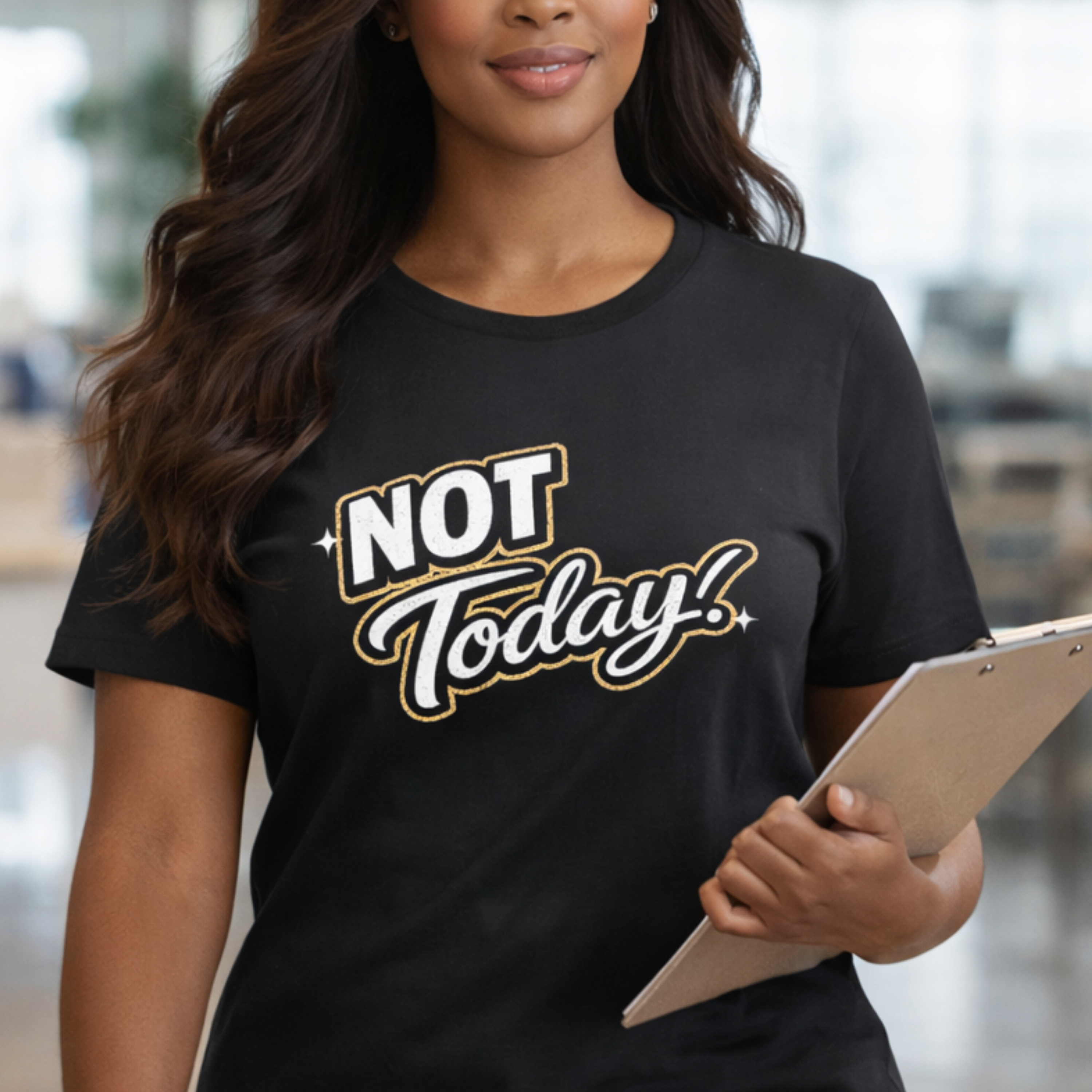 "Office Attitude" | Black Girl Clip Art | Digital Download