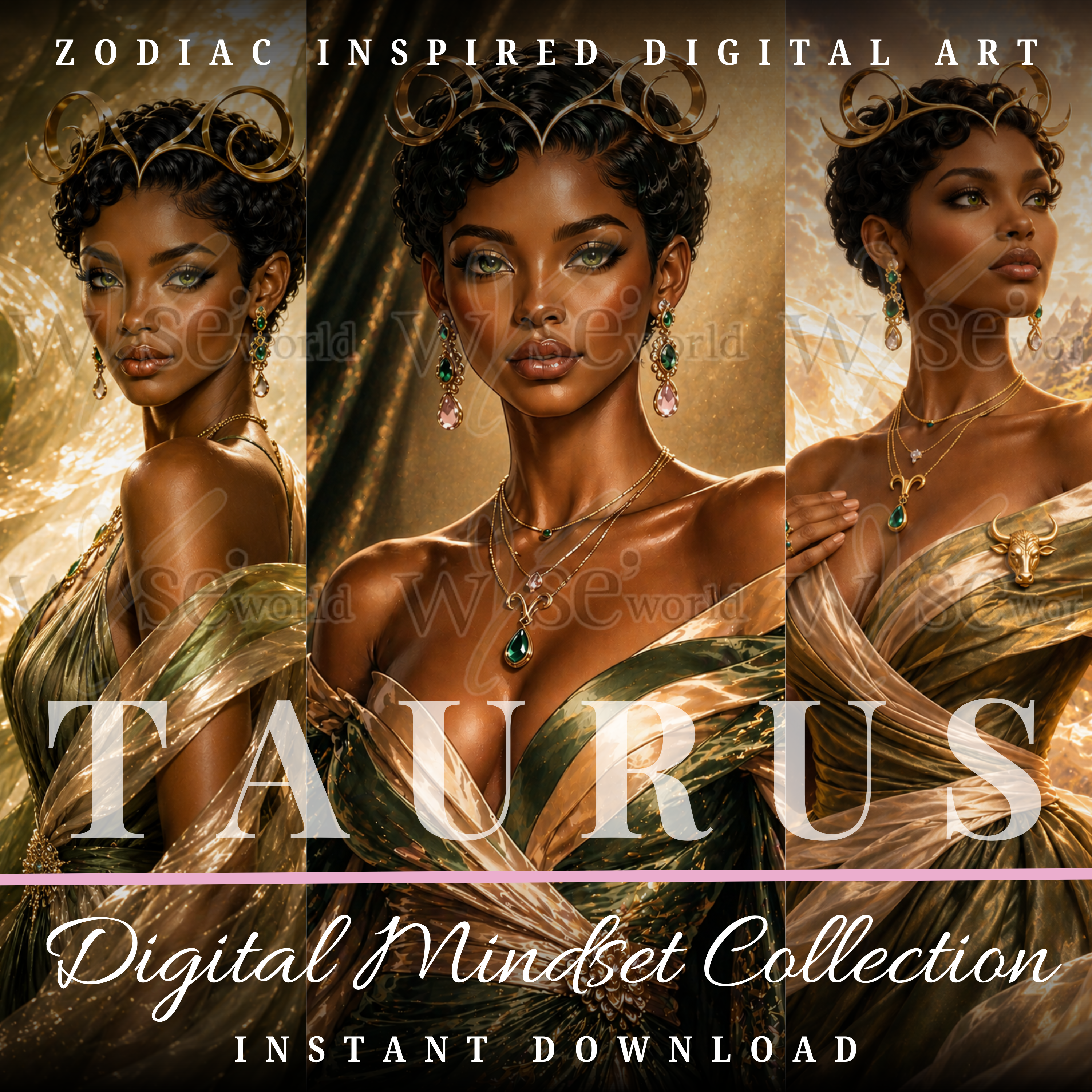 The Taurus Mindset | Digital Art Collection