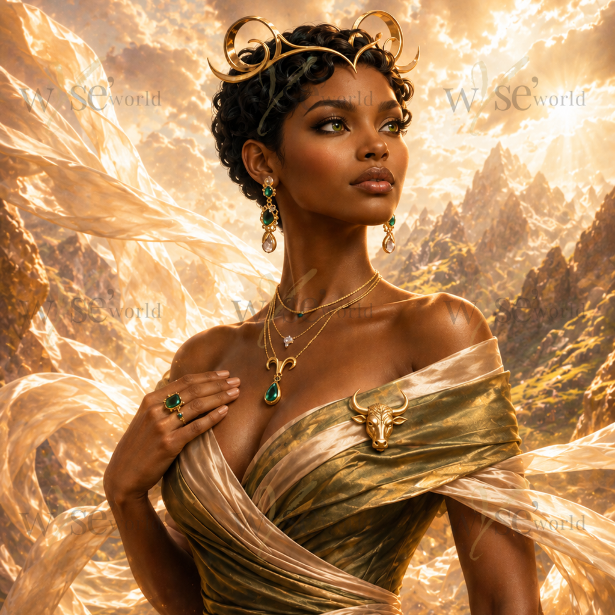 "Unmoved by the Storm" | Taurus Digital Art