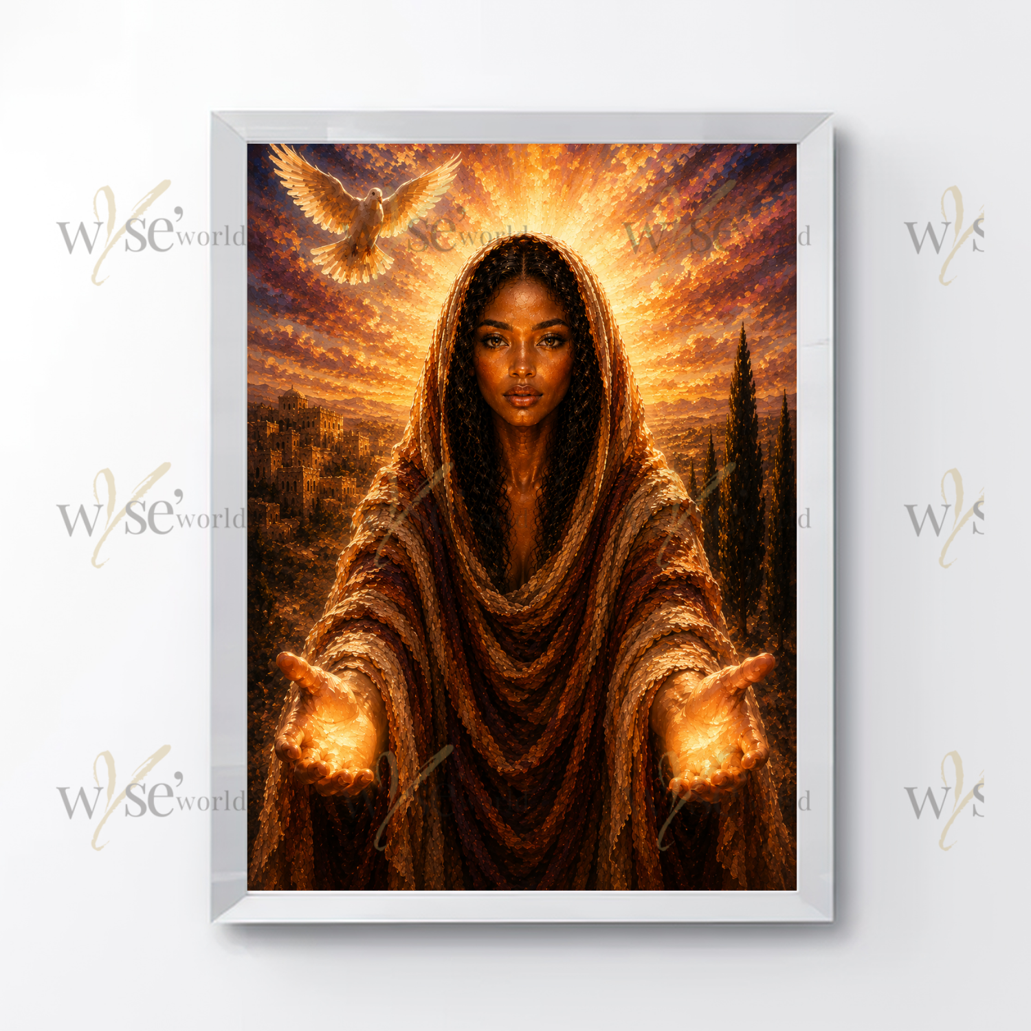"Offering of Devotion" | Mary Magdalene Digital Art 