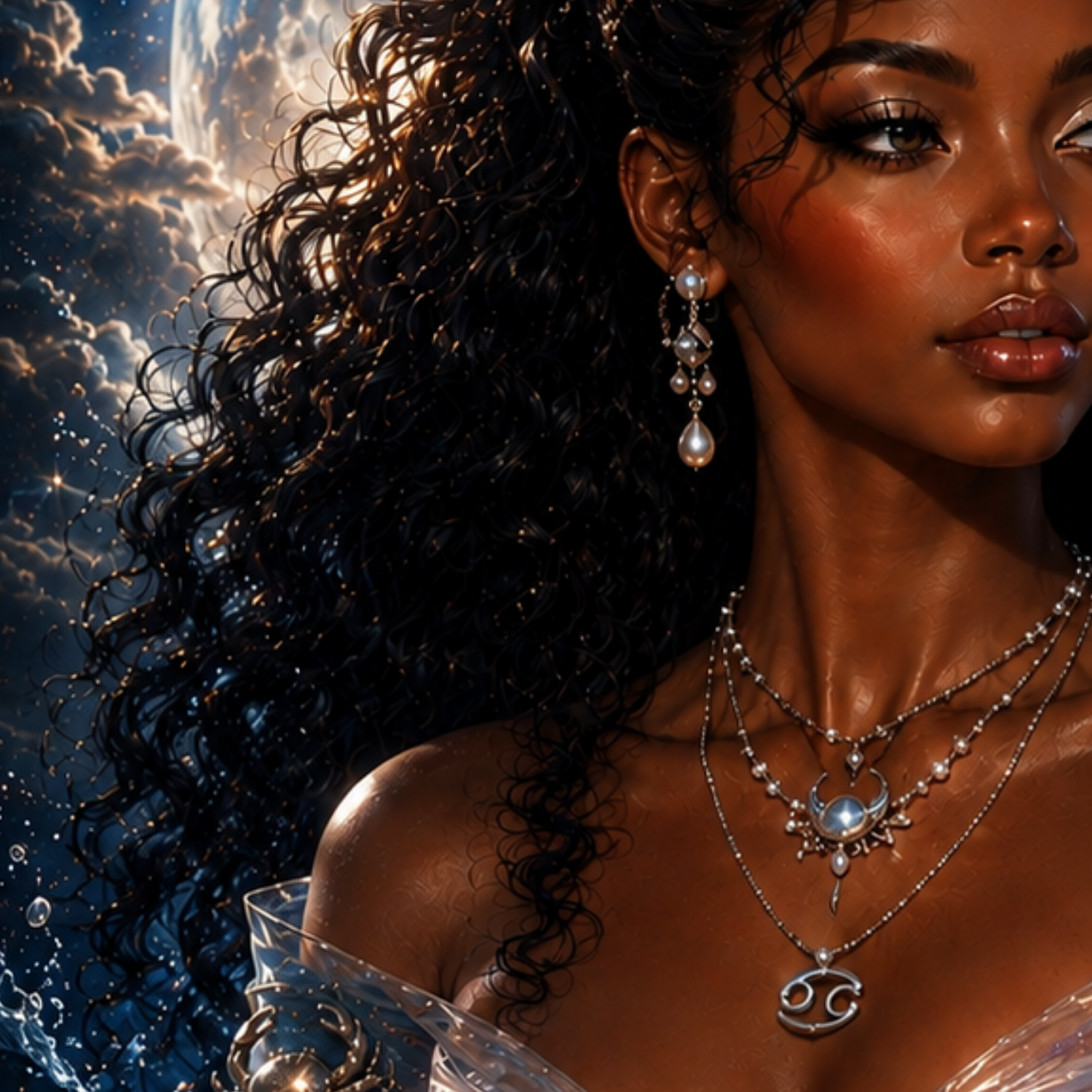 "Power in Softness" | Cancer Digital Art