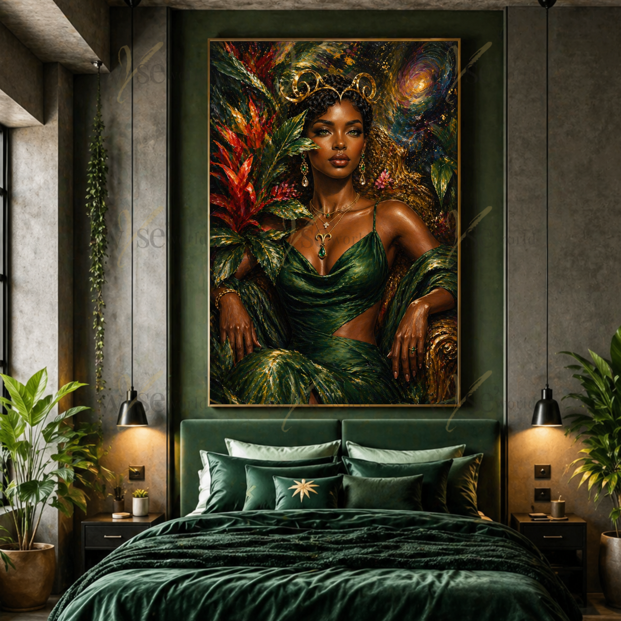 "Empress of Abundance" | Taurus Digital Art