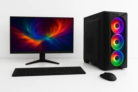 Gaming Desktop Computer Set