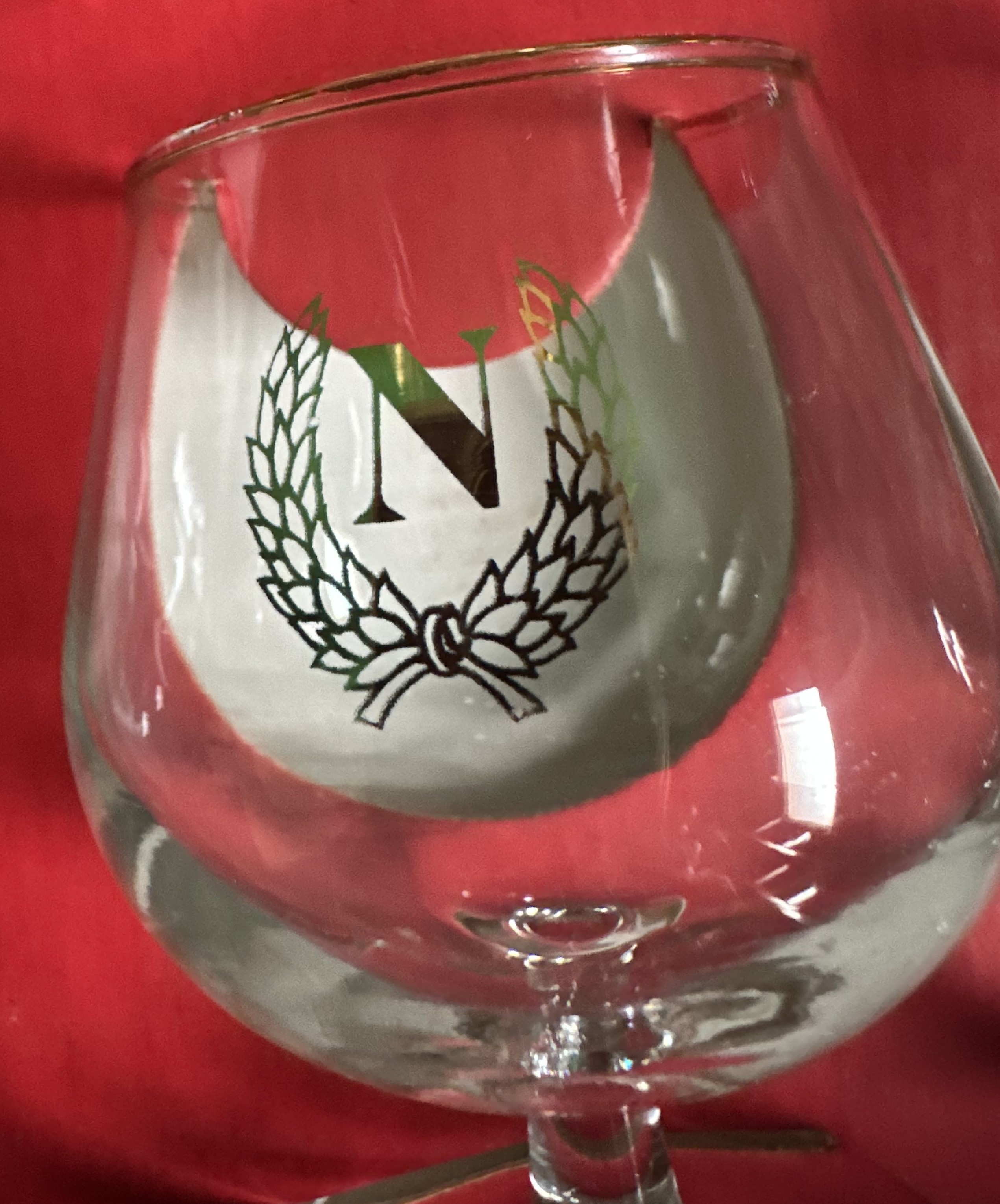 Lot de 6 verres à cognac