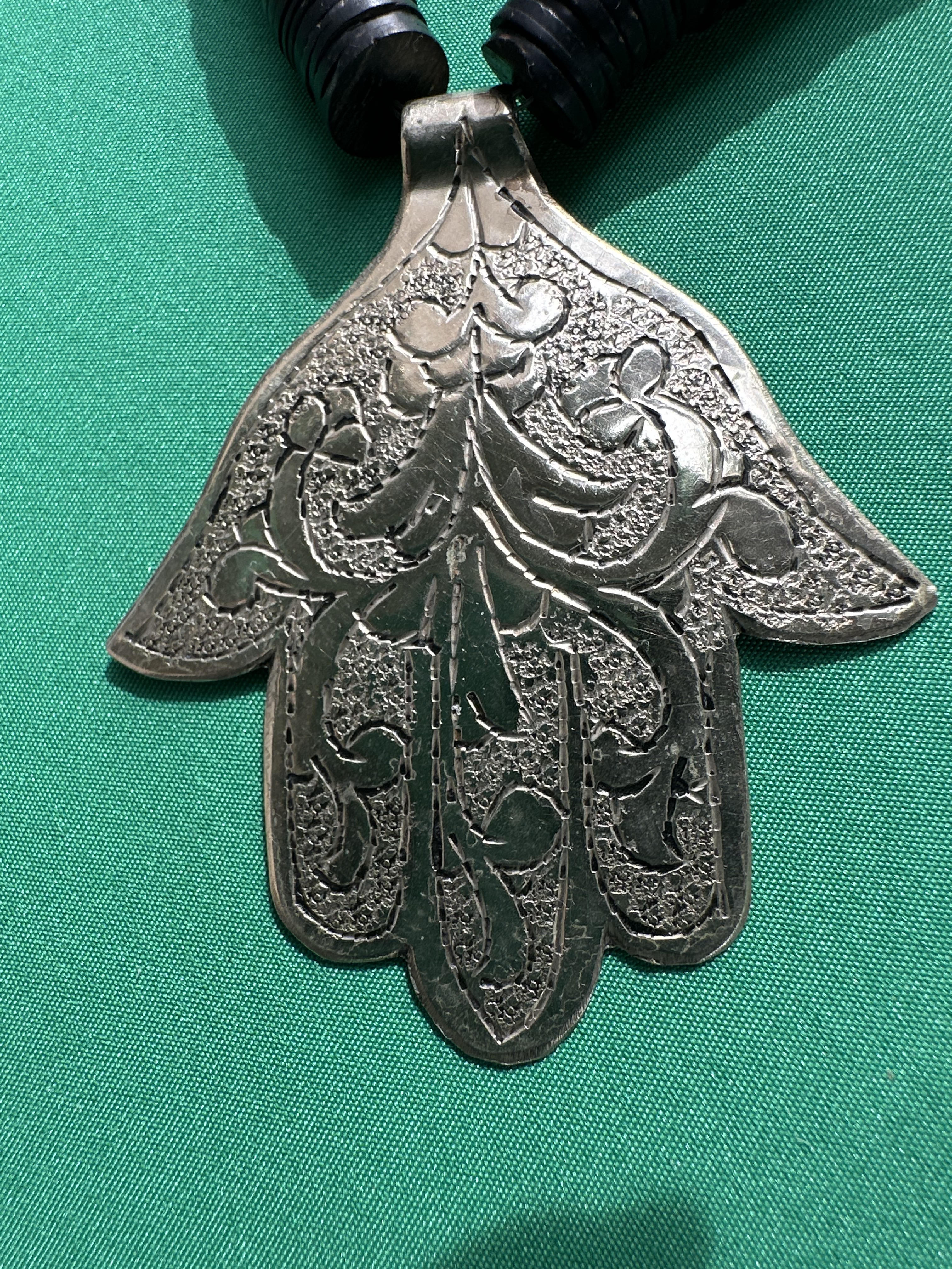 Collier Main de Fatma Argenté