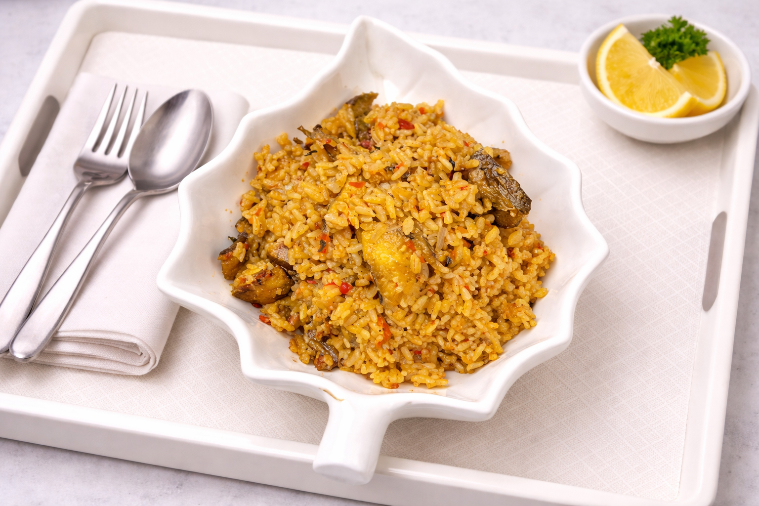 coconut seafood rice