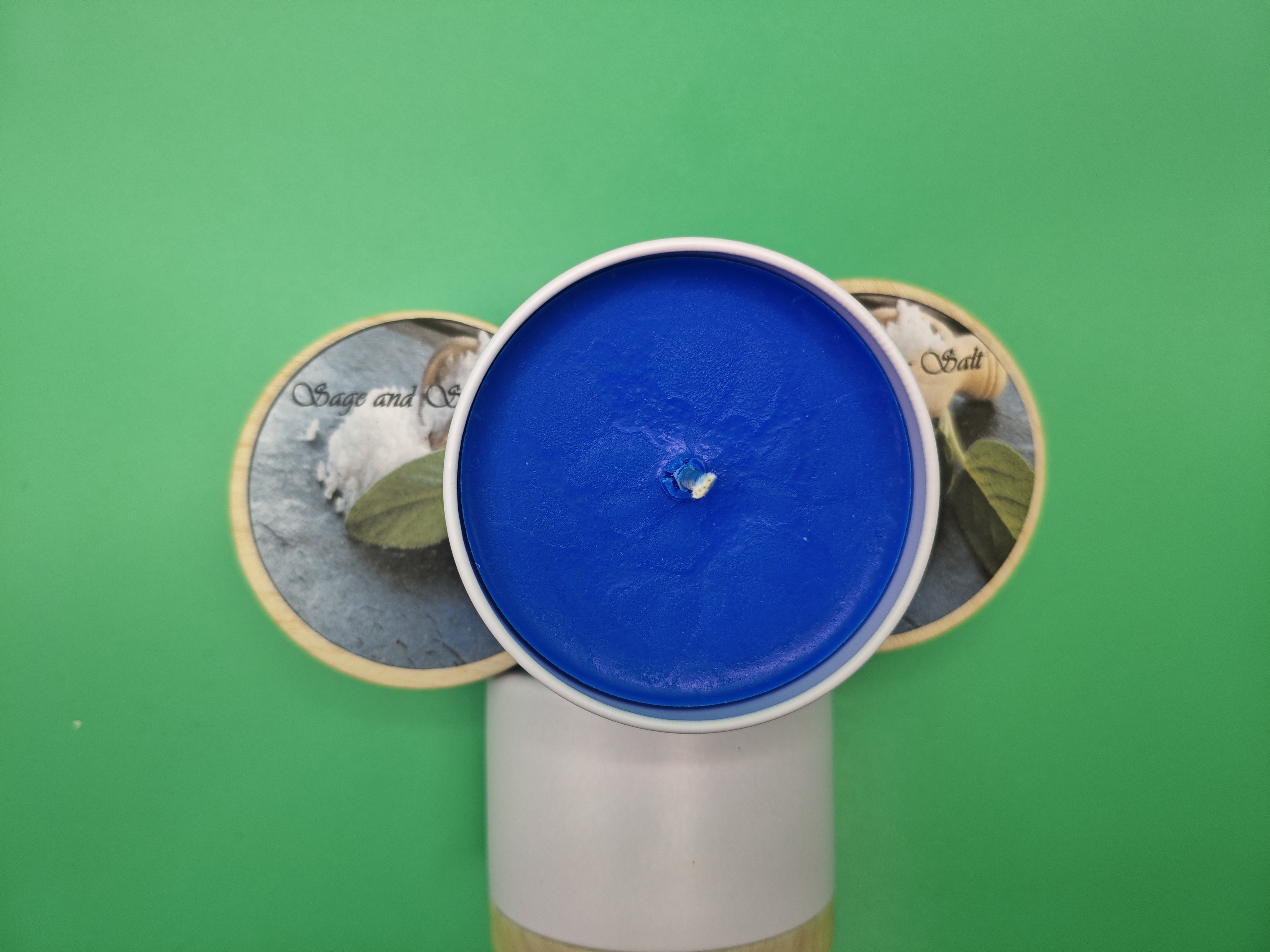 Sage and sea salt Scented Candle