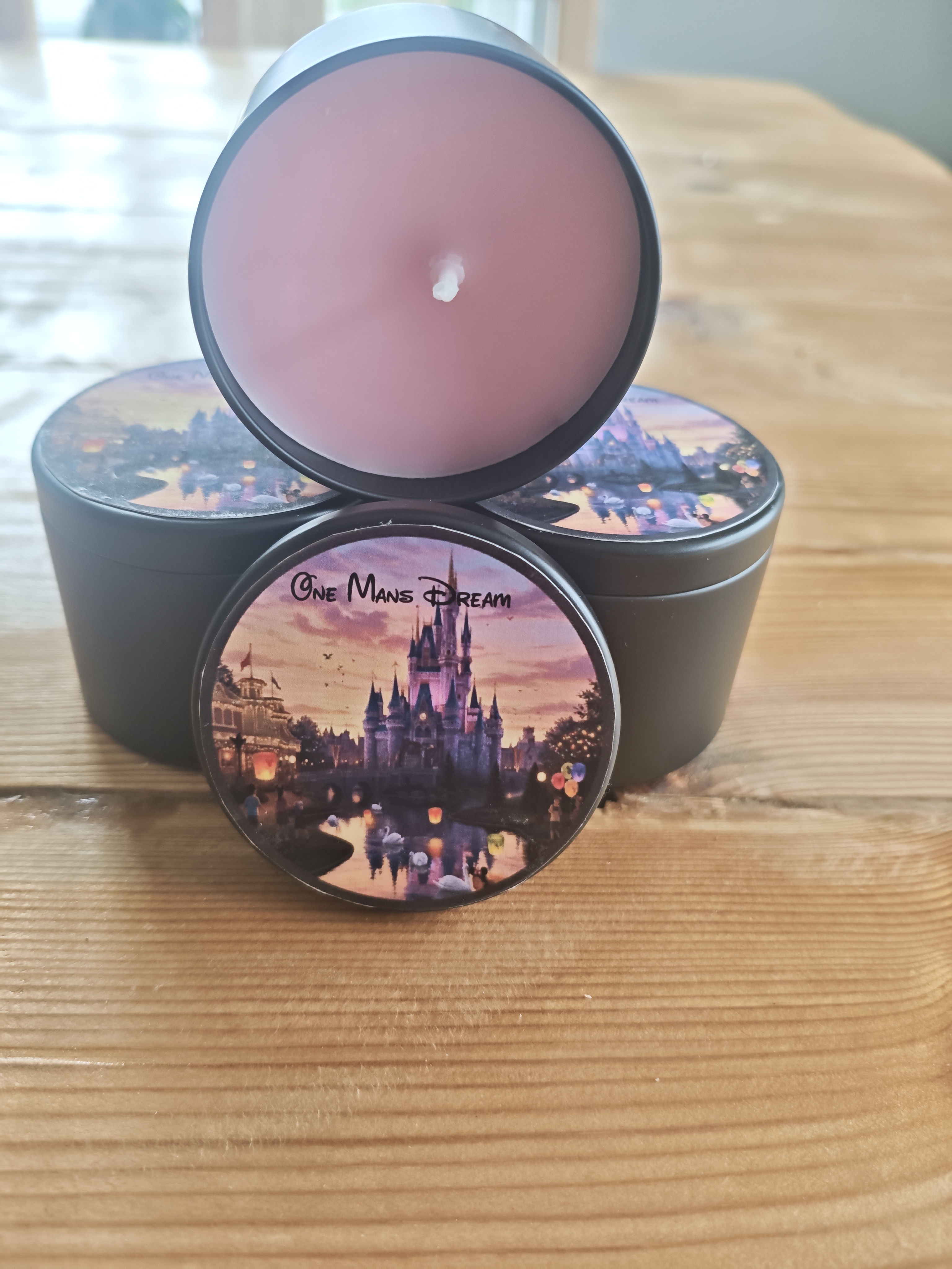 Candle Tin - One Man's Dream 4oz