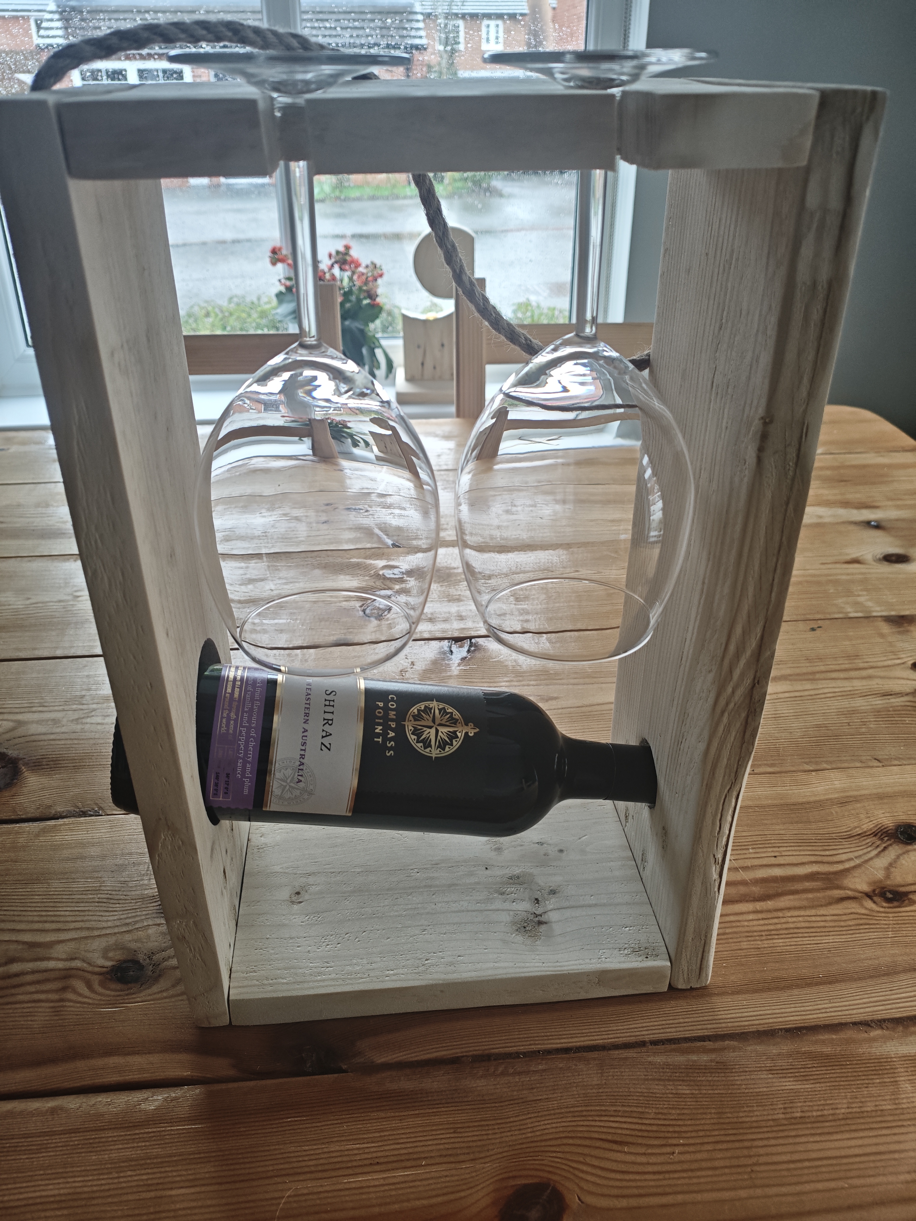 Wooden Wine Bottle Gift Box
