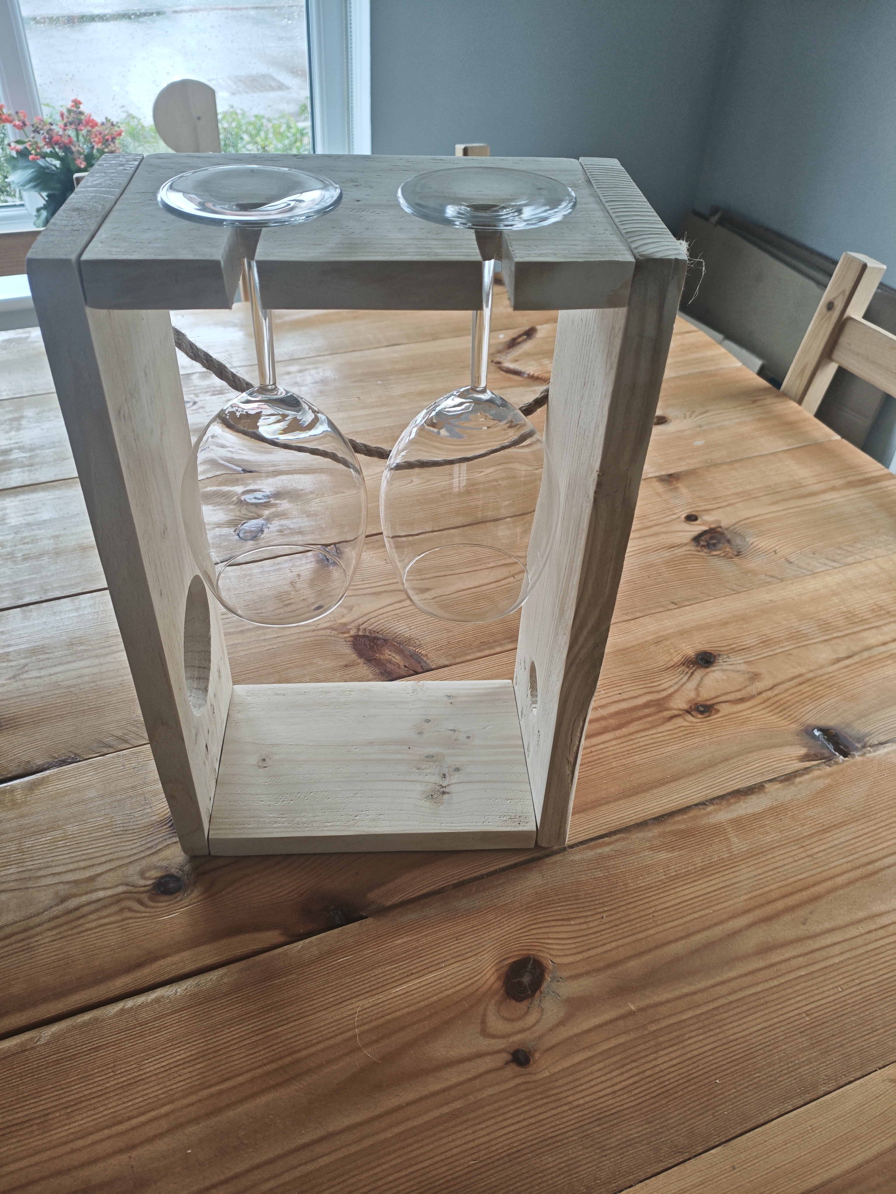 Wooden Wine Bottle Gift Box