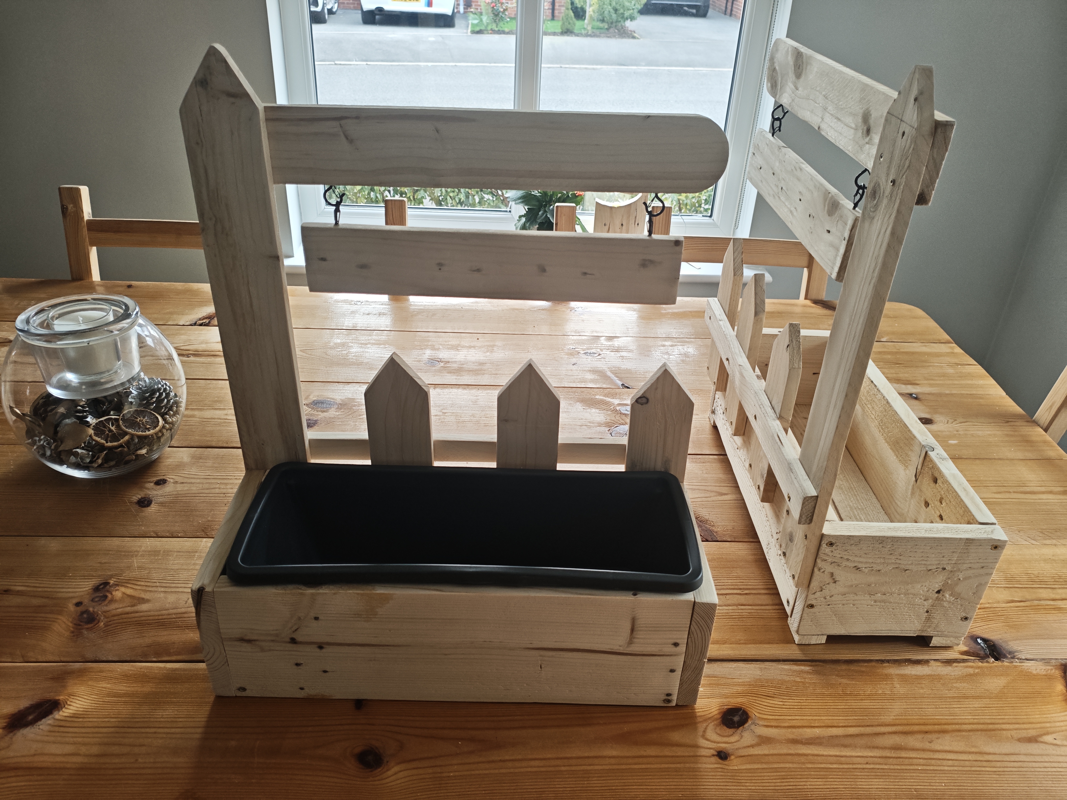 Rustic Wooden Planter