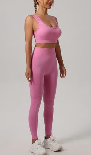 Seamless Pink Workout Set