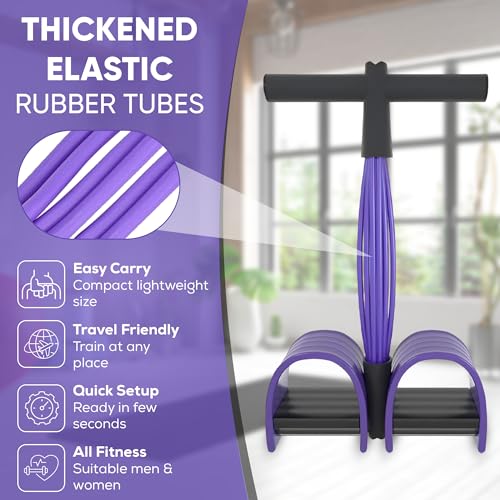 6-Tube Resistance Band Exerciser