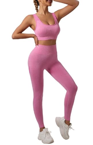 Seamless Pink Workout Set