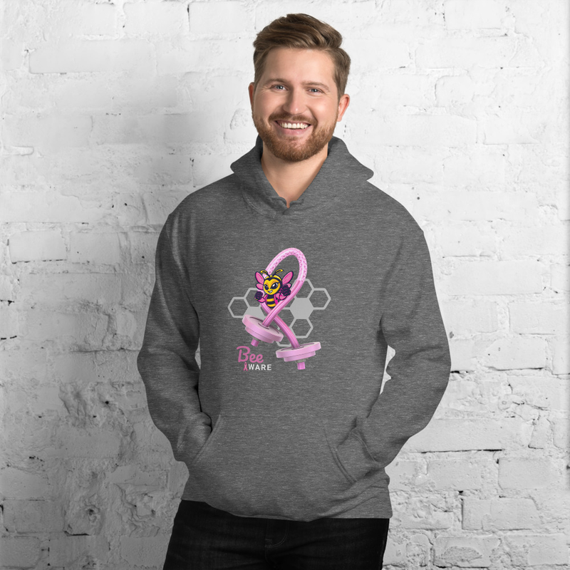 Bee Aware - Breast Cancer Awareness Hoodie