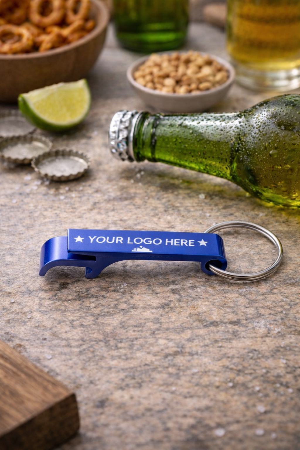 Personalised Bottle Opener Keyring | Custom Engraved Aluminum Claw Bar Keychain | Pocket Beer Opener | Gift for Him | Groomsmen Gift