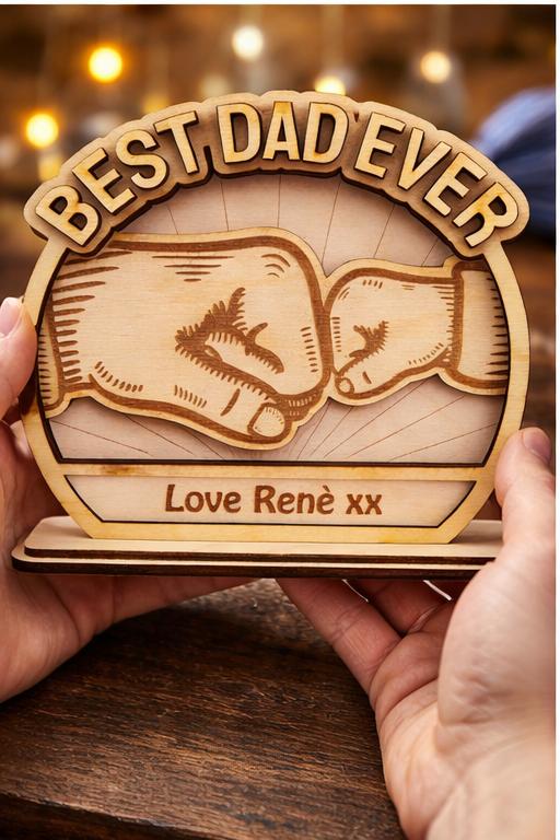 Best Dad Ever Free stand