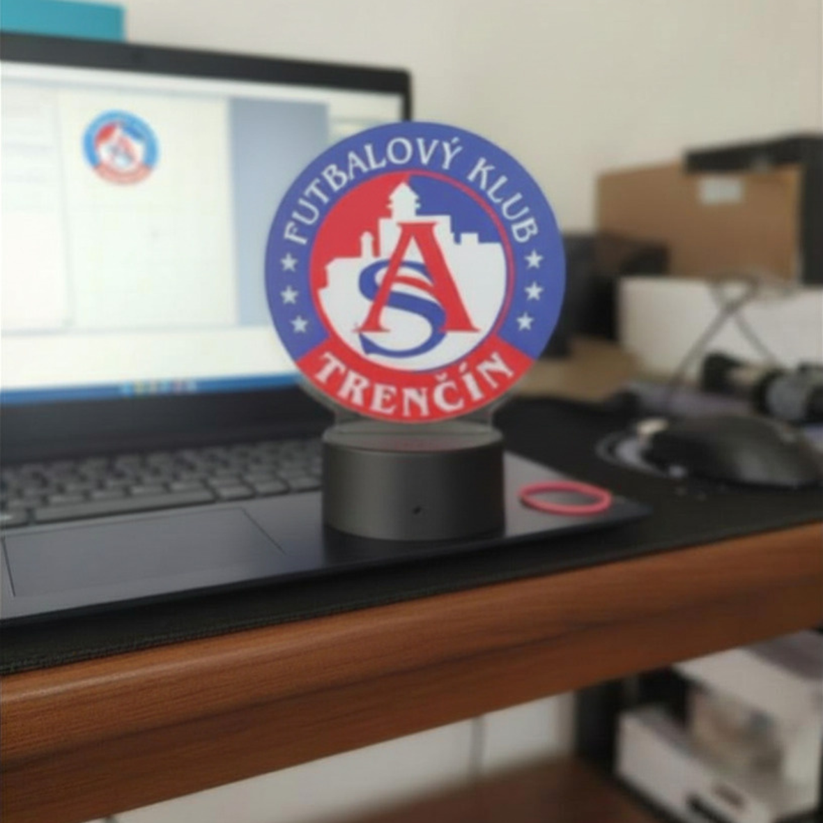 Full Colour Custom LED Lamp – Personalised Photo Light – UV Printed Acrylic