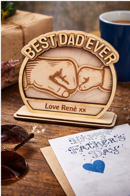 Best Dad Ever Free stand