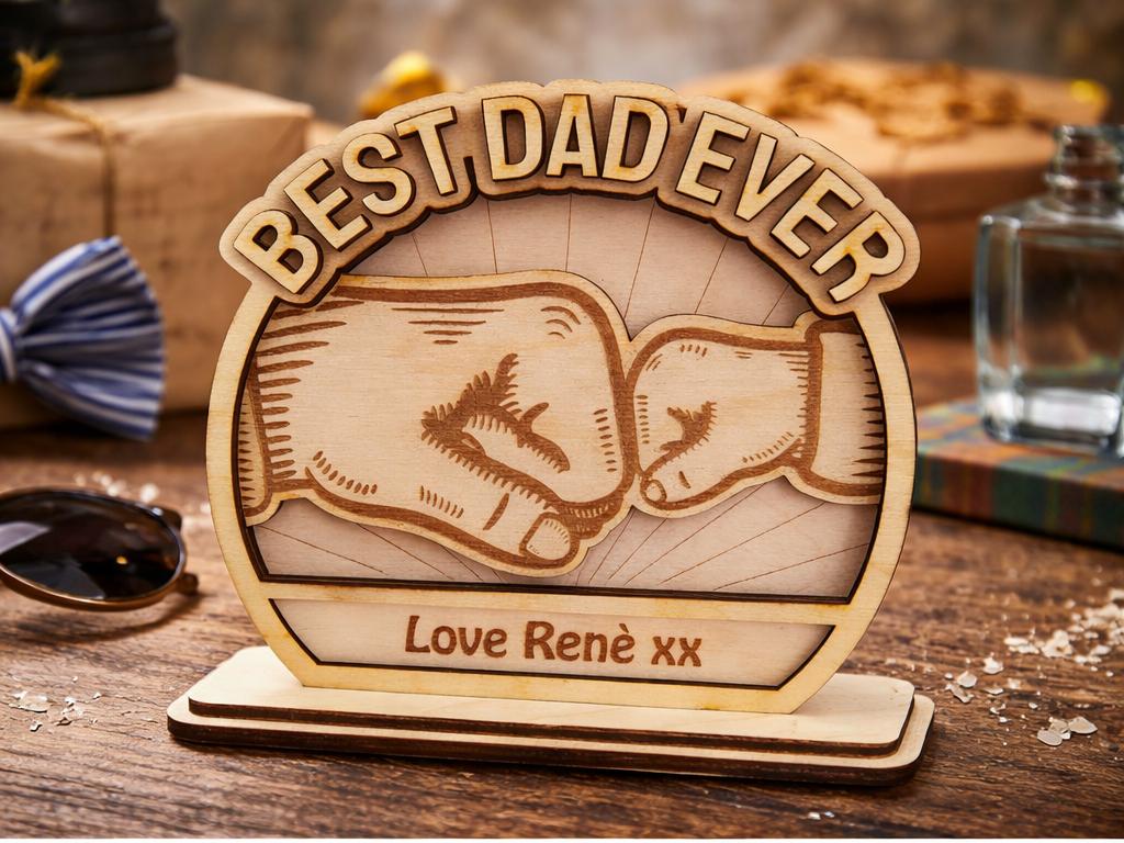 Best Dad Ever Free stand