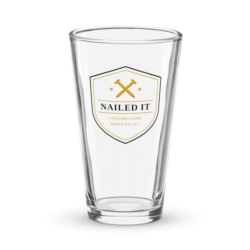 Shaker pint glass