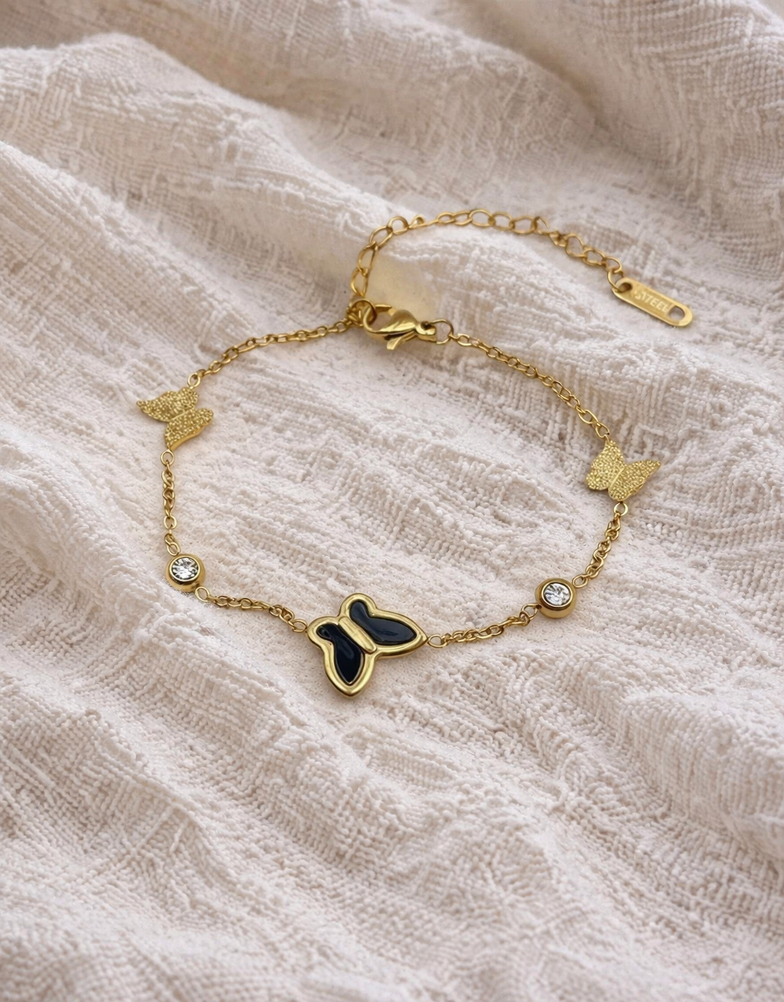 Gold Butterfly Bracelet