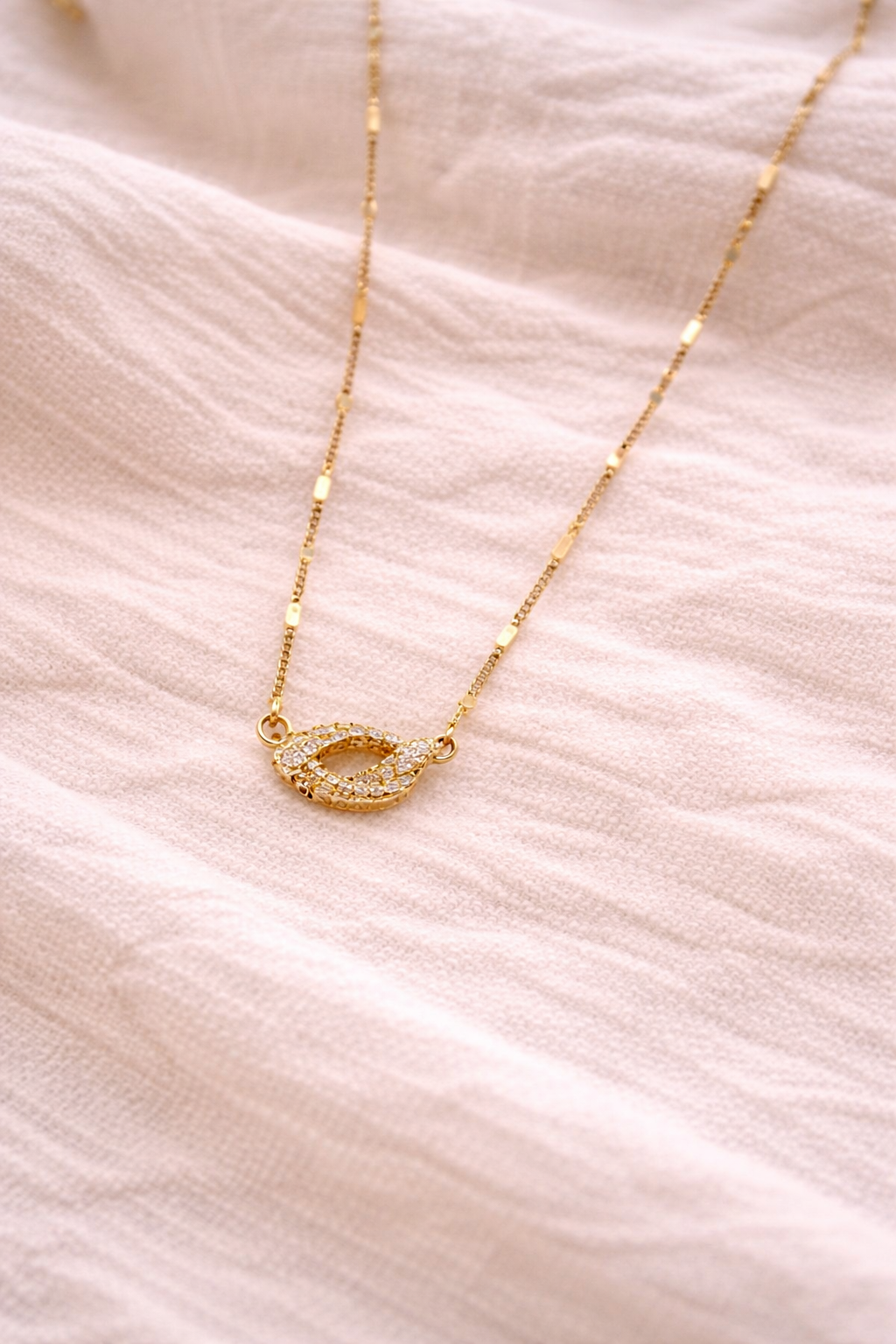Gold Twisted Necklace