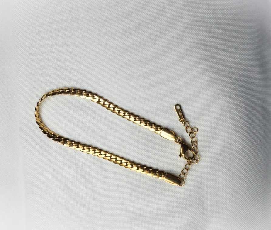 Gold Chain Bracelet