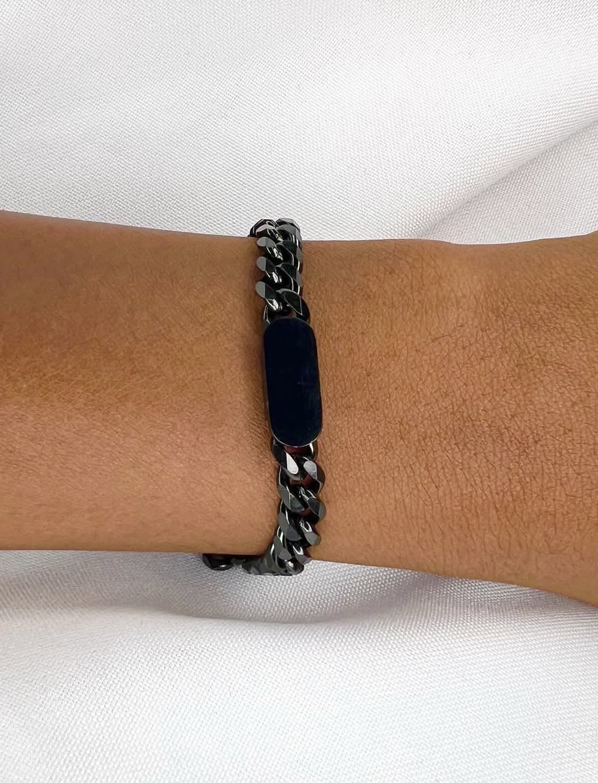 Black Chain Bracelet