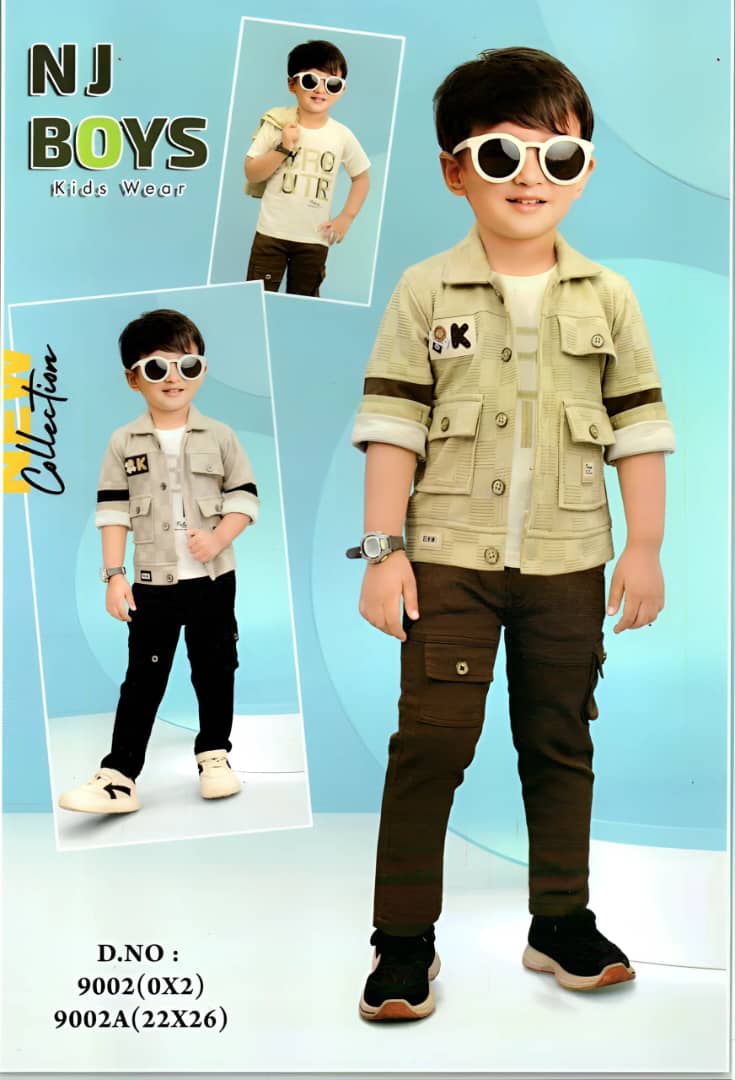 مجموعة ملابس أولاد NJ