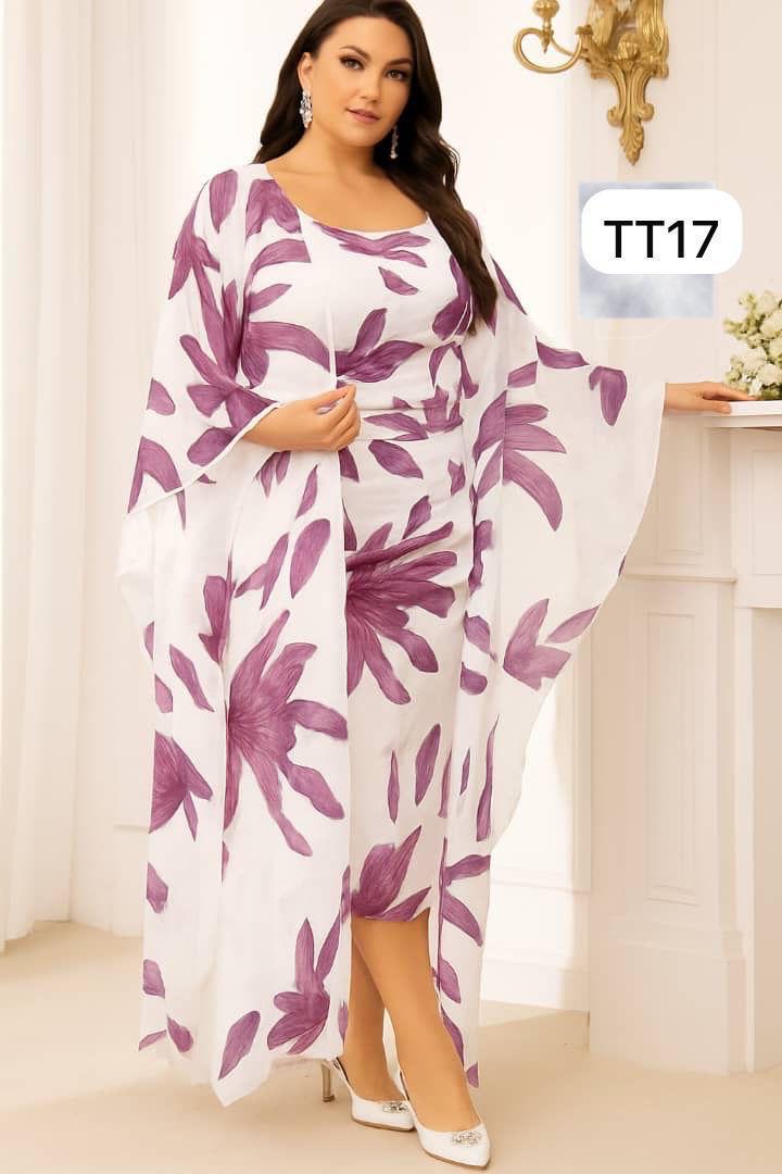 فستان صيفي مطبوع