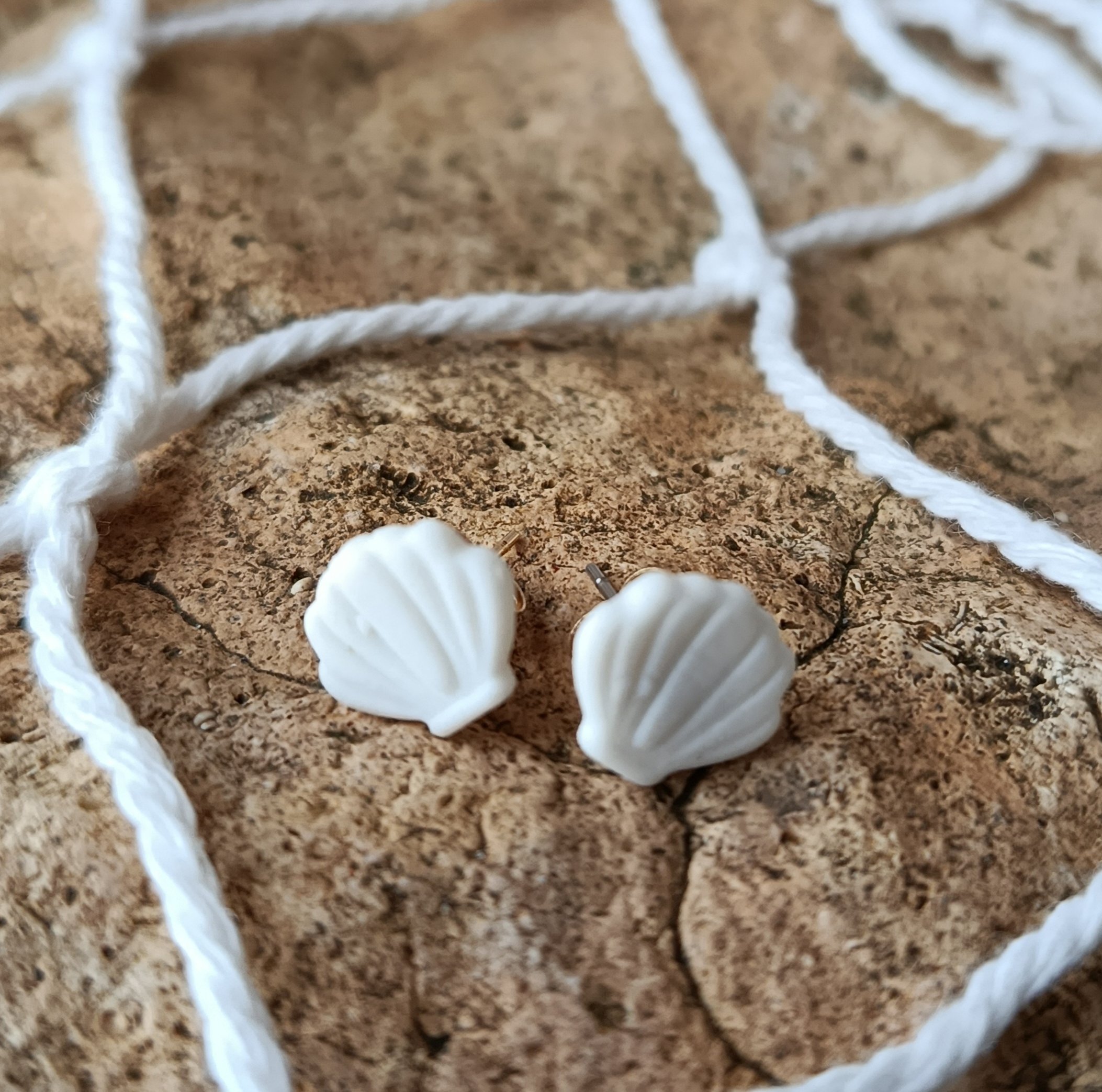 Boucles d'oreilles coquillage