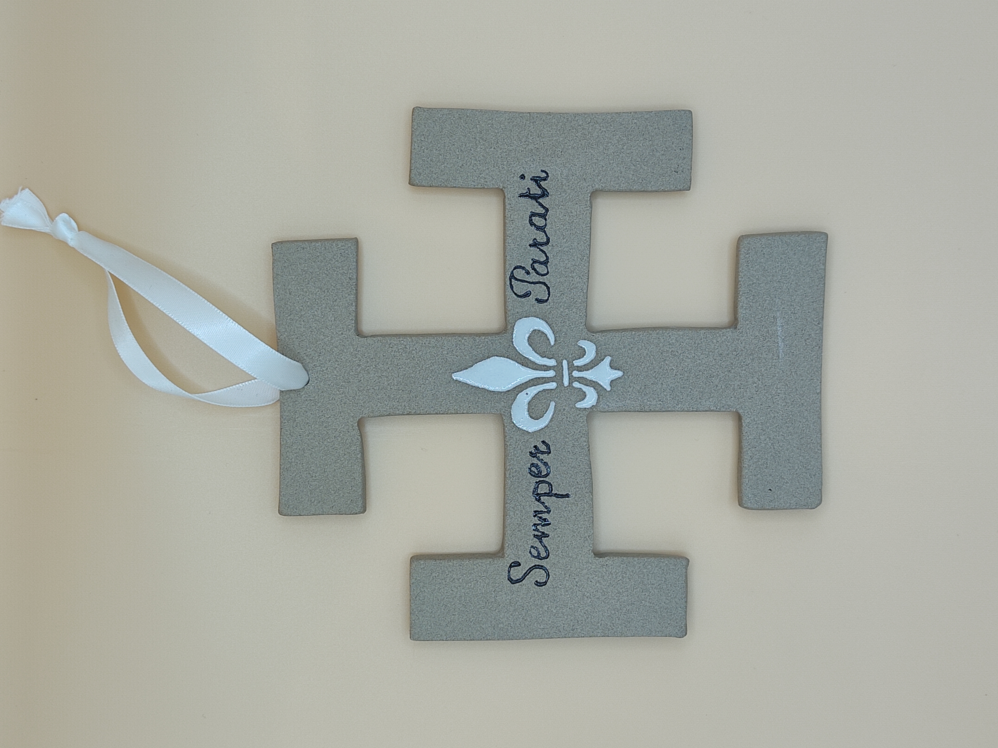 Croix scout décorative