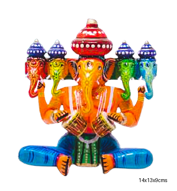 Panchmukhi Ganesha Idol