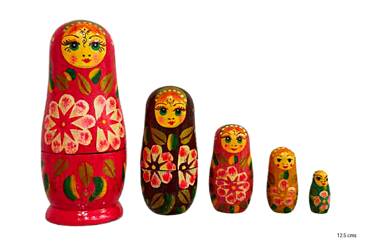 Indian Dolls Sets of 5