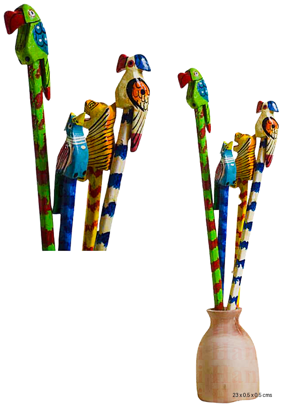 Handcrafted Wooden Animal Pencil