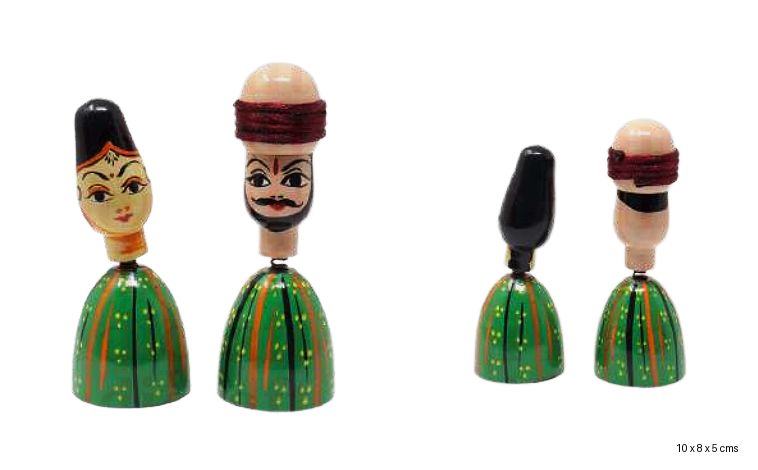 Wooden Traditional Spring Dolls