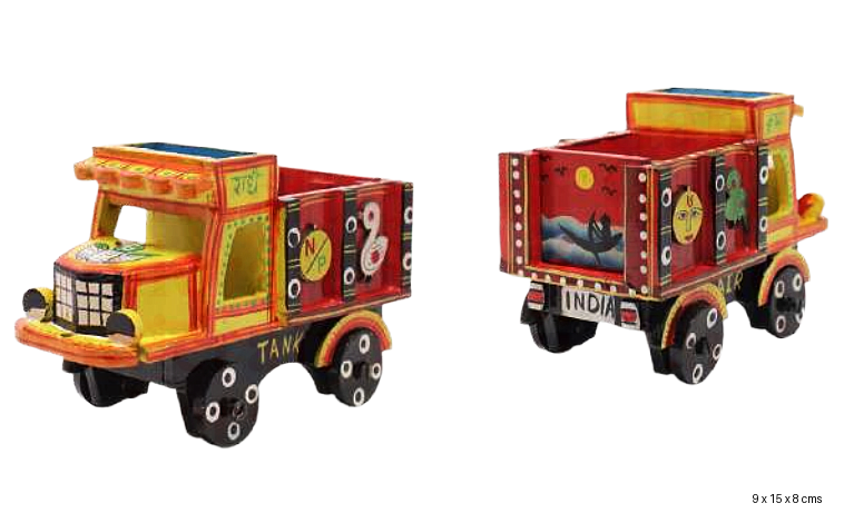 Hand-Painted Truck Showpiece