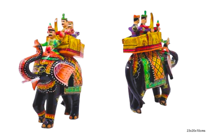 Handcrafted  Elephant Decor Piece